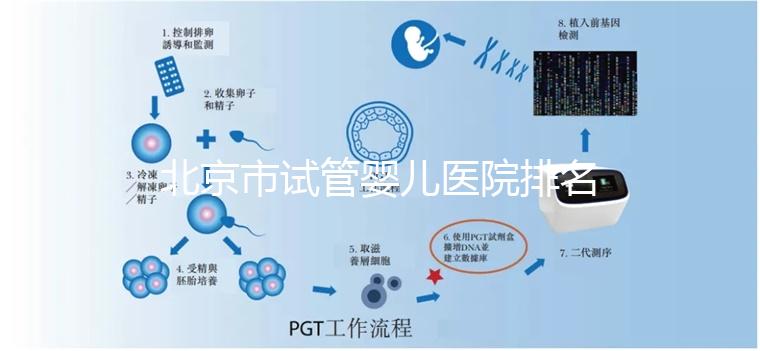 北京市試管嬰兒醫(yī)院排名：費(fèi)用流程解析及成功率揭秘