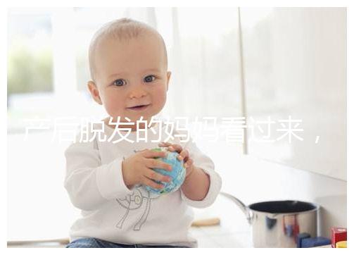 產(chǎn)后脫發(fā)的媽媽看過來，4招教你拯救禿頂危機！