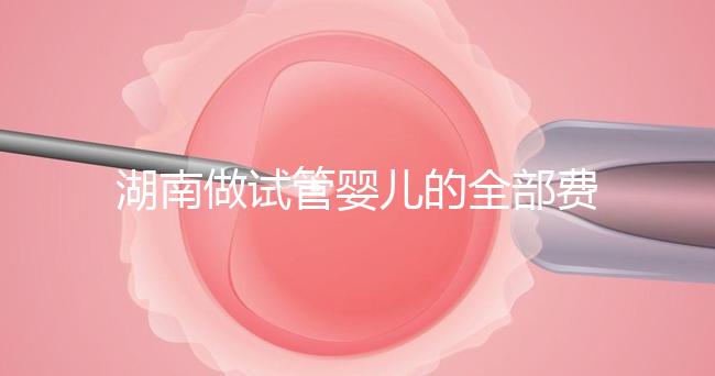 湖南做試管嬰兒的全部費(fèi)用大概是多少錢？附湖南試管嬰兒醫(yī)院排名一覽！