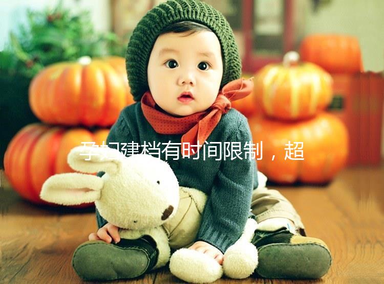 孕婦建檔有時間限制，超過這個周數對胎兒發育不好