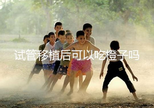 試管移植后可以吃橙子嗎？懷孕初期涼性食物不能吃？