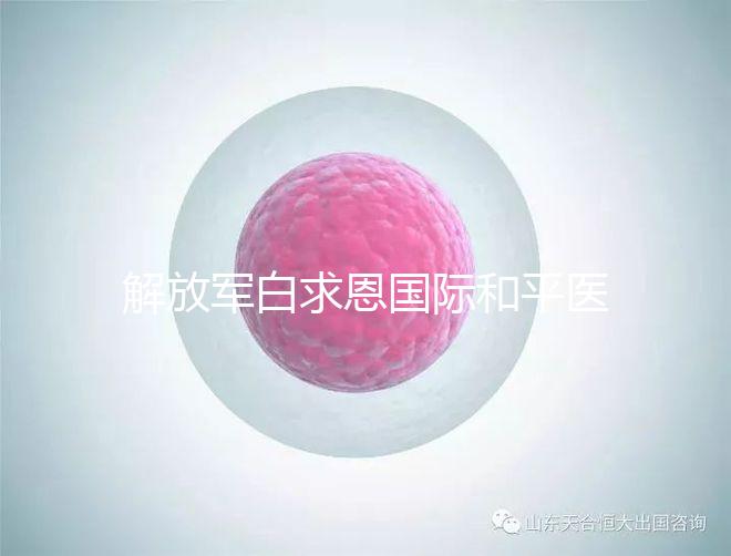 解放軍白求恩國(guó)際和平醫(yī)院（中國(guó)人民解放軍白求恩國(guó)際和平醫(yī)院）