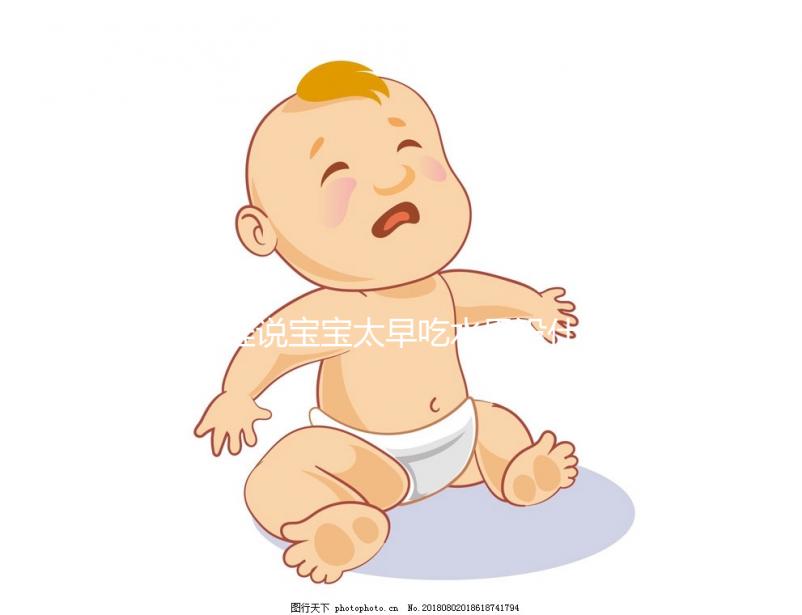 誰說寶寶太早吃水果沒什么關系，別體重超標、不長牙才后悔